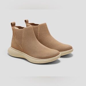 Vivaia Chelsea Urban Shoe Boots Nutmeg Ivory Speckled Sole Sz 39